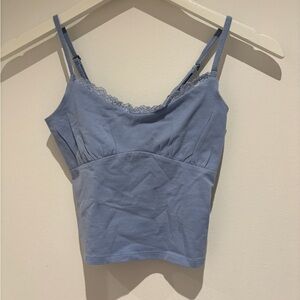Hollister blue top